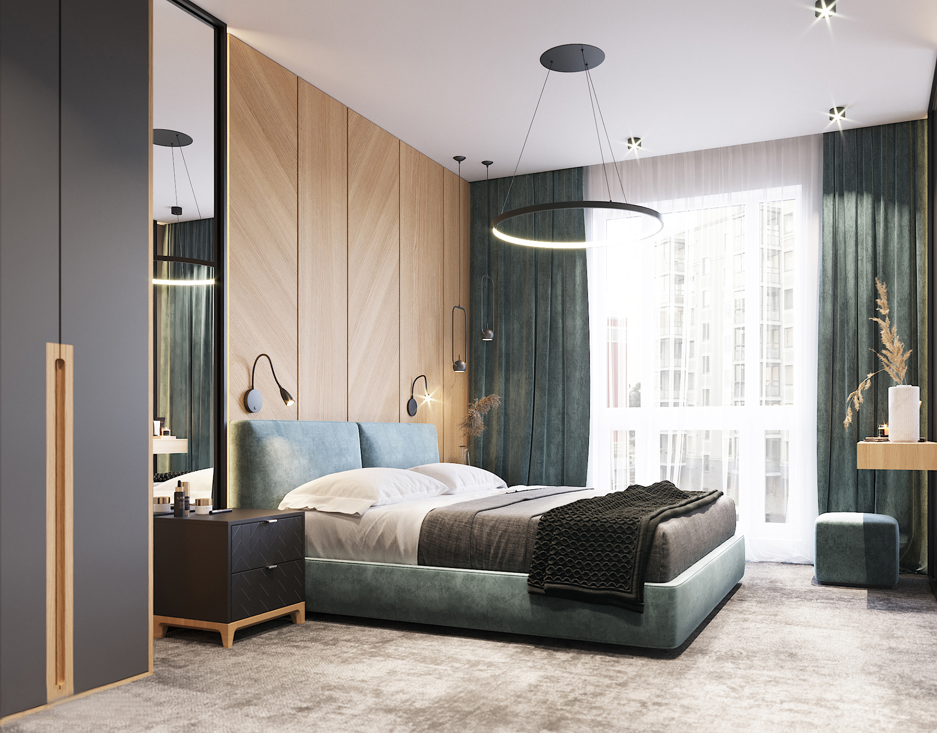 Modern White Bedroom Ideas